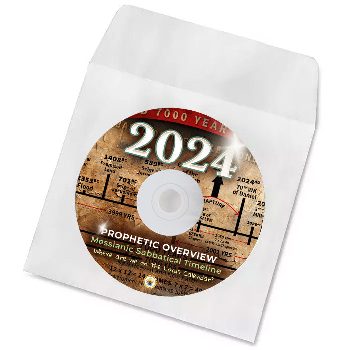 2024: Prophetic Overview Messianic Sabbatical Timeline DVD