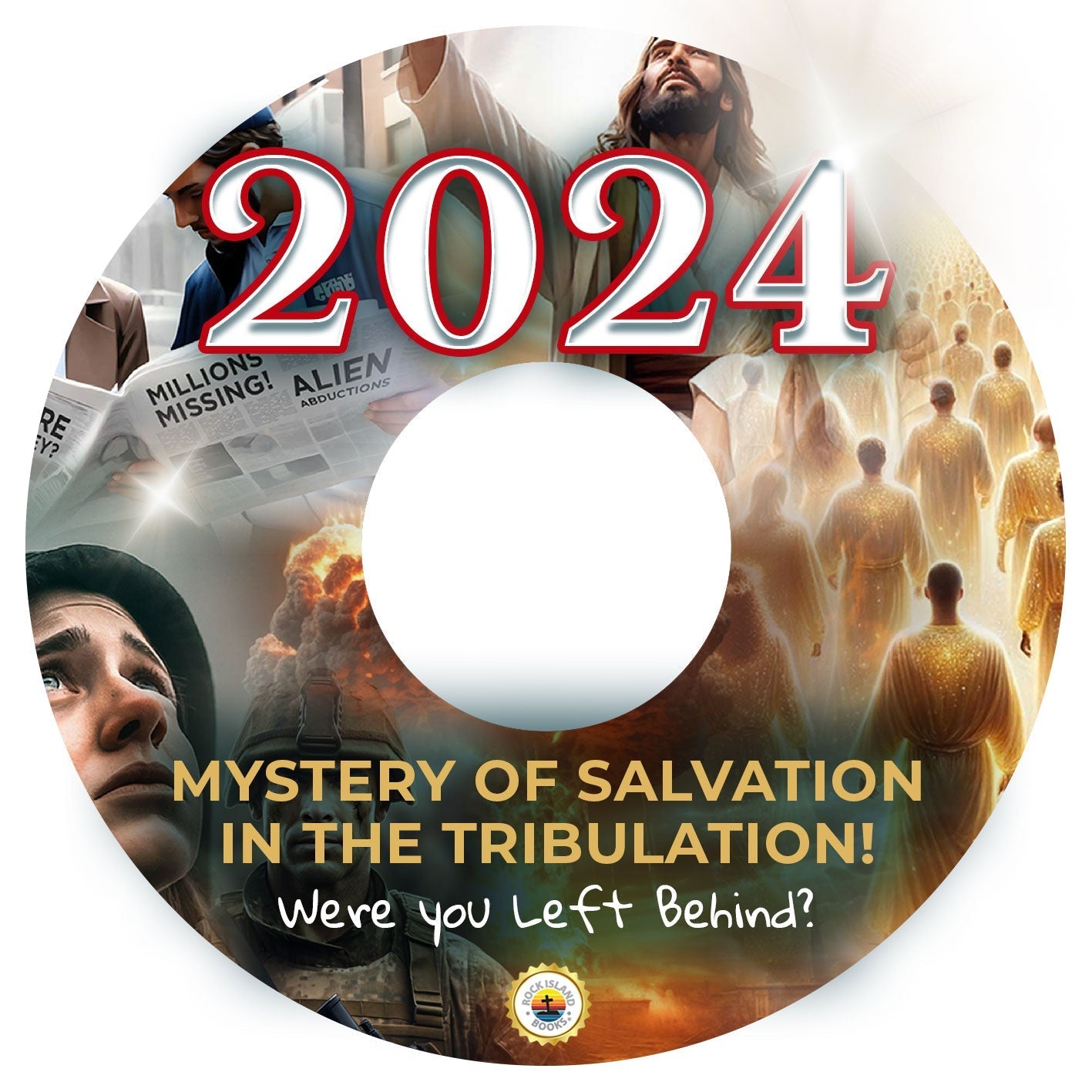 2024: Mystery of Salvation in the Tribulation USB Flash Drive - Were you left behind?