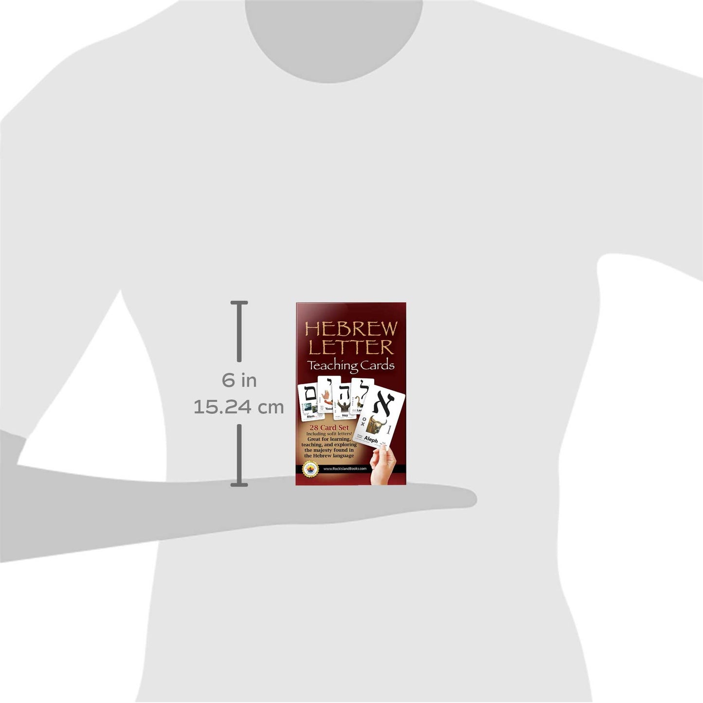 Modern Hebrew Letter Teaching Cards