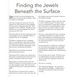 Chapter 1 titled 'Finding the Jewels Beneath the Surface' discussing Hebrew language by Author CJ Lovik