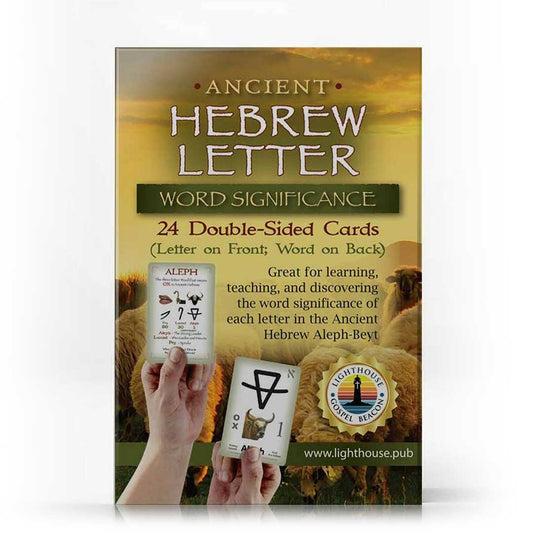 Ancient Hebrew Letter Cards: Word Significance