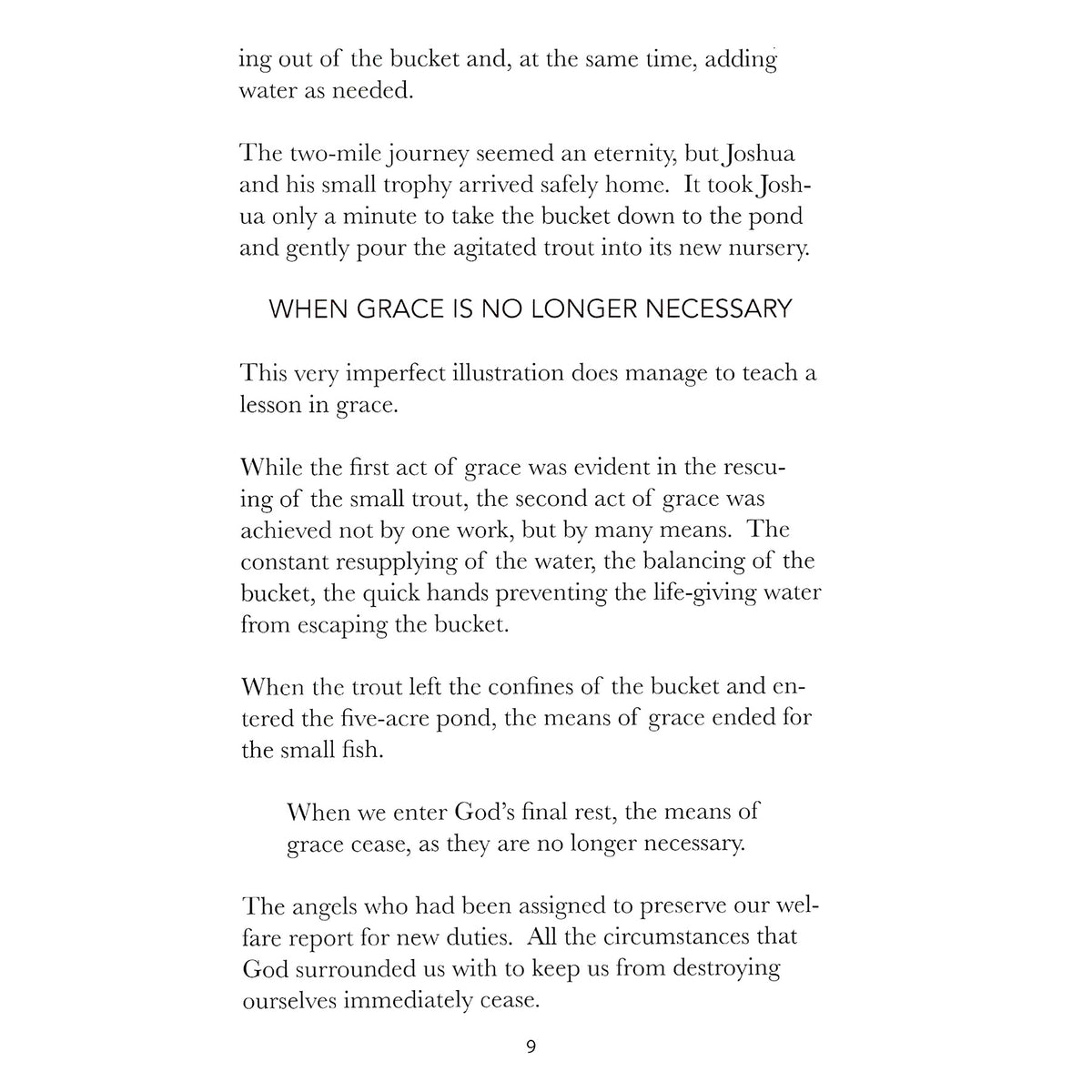Text page from the book Rest by CJ Lovik Chapter 1