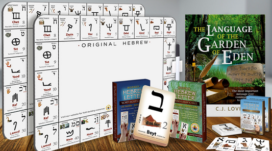 Double Hebrew Whiteboard Special - $90 value for only $59.99 - 40% off