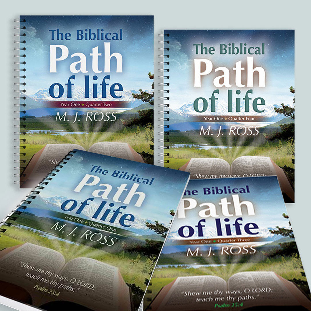 The Biblical Path of Life - Year One (all 4 Books / Quarters!) - M.J. Ross