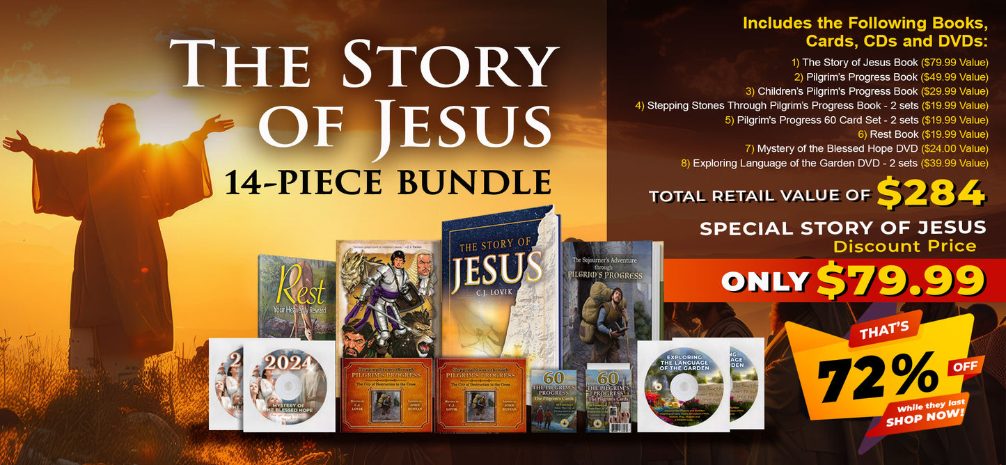 14-Piece The Story of Jesus Bundle Special - 72% Off!