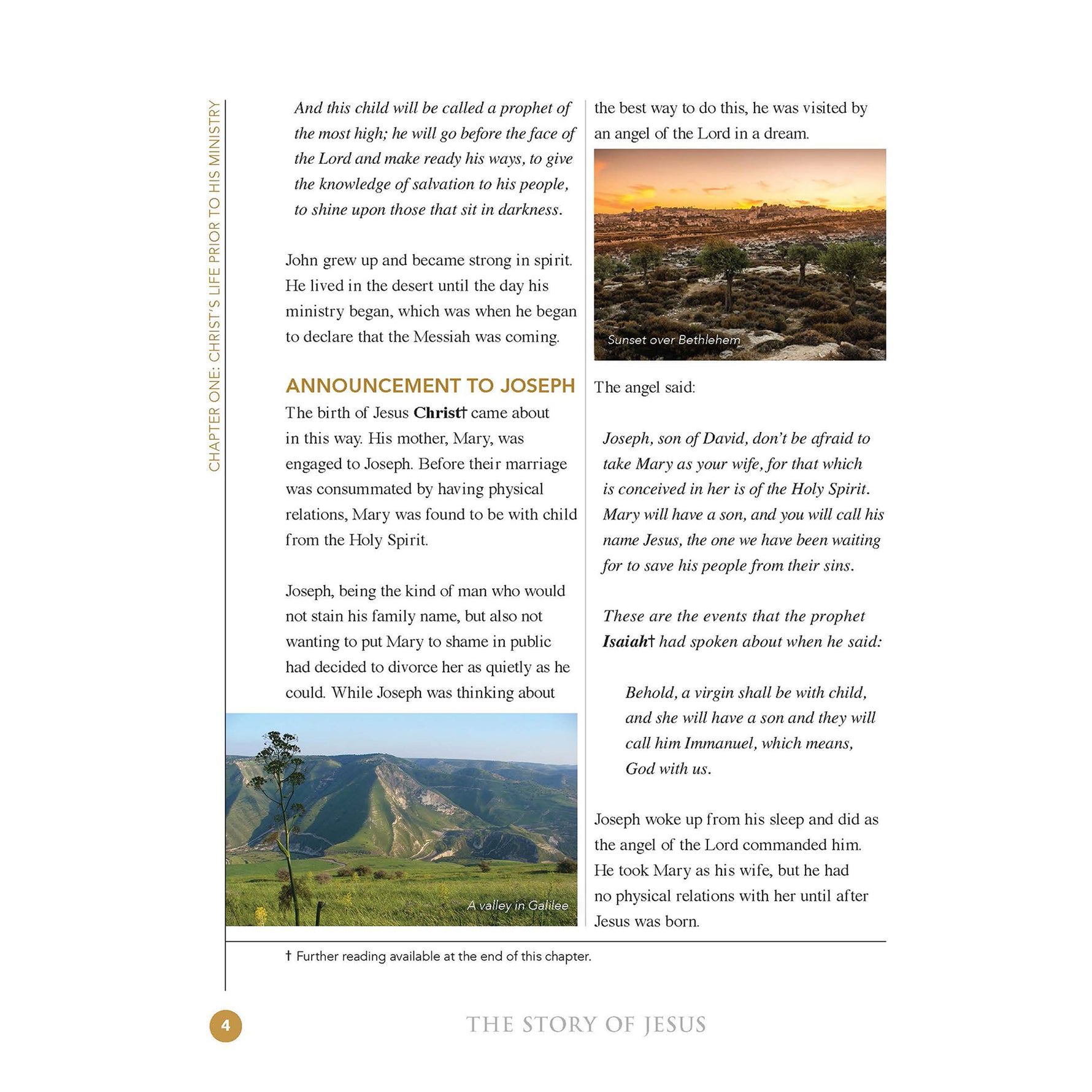 Book page of the Story of Jesus by CJ Lovik