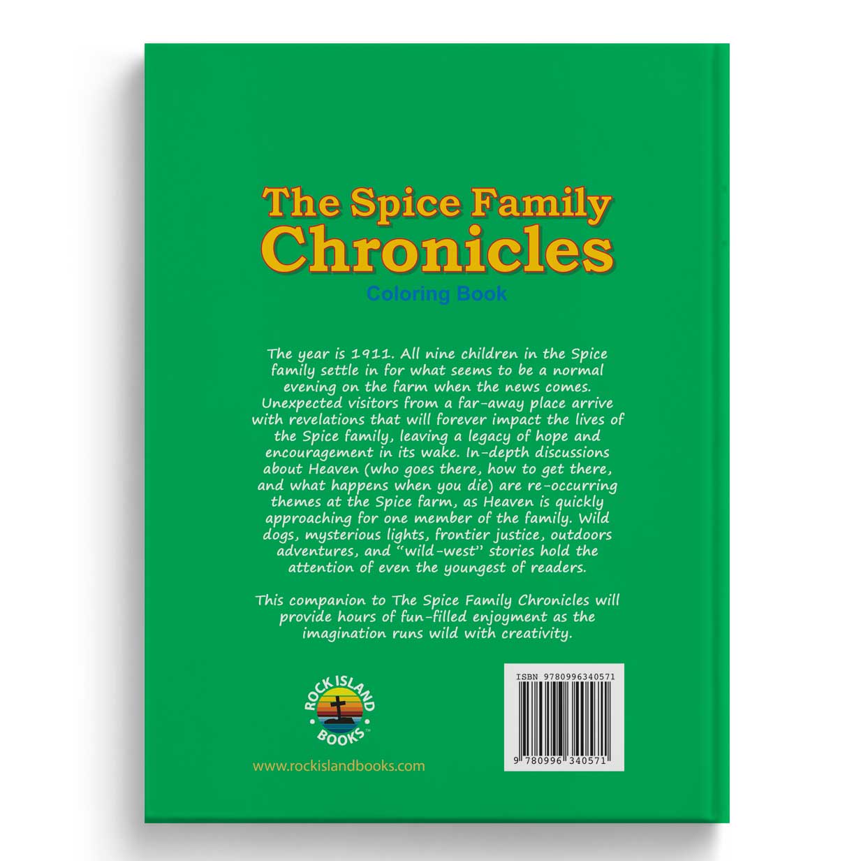 The Spice Family Chronicles: Coloring Book