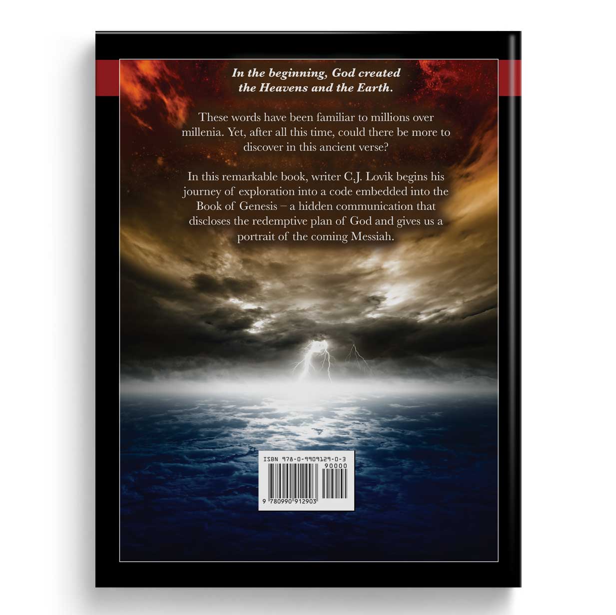 The Living Word Volume 1 Back Cover by author CJ Lovik